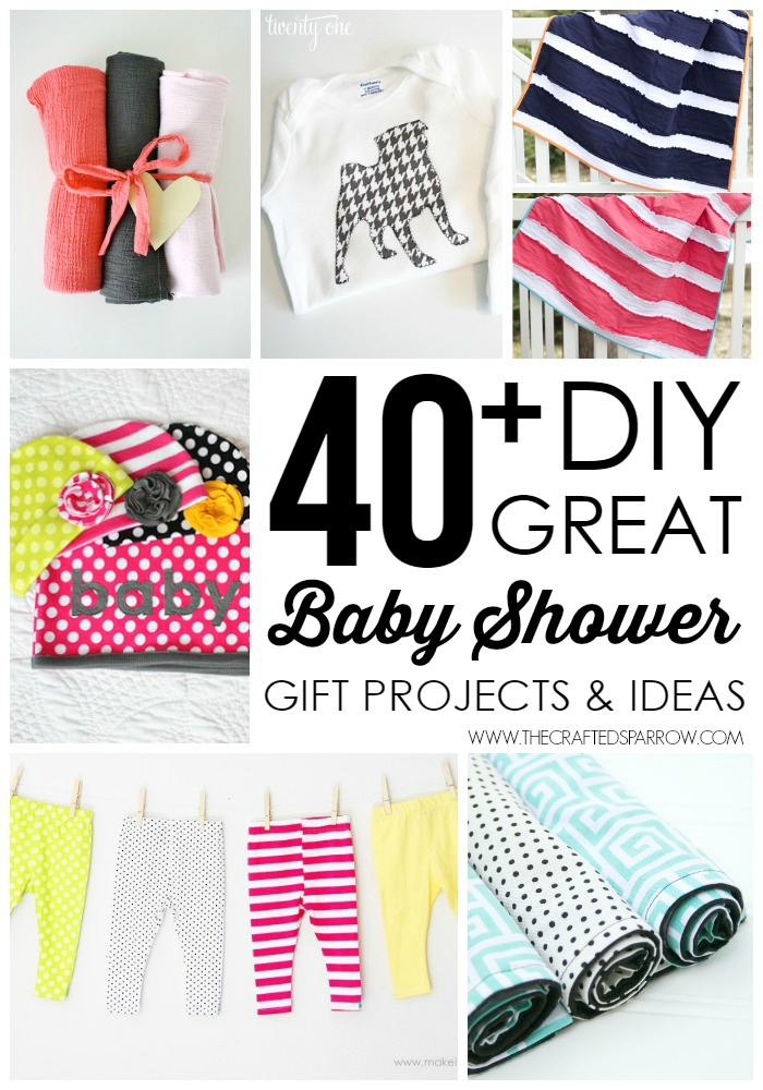 40+ DIY Baby Shower Gift Ideas